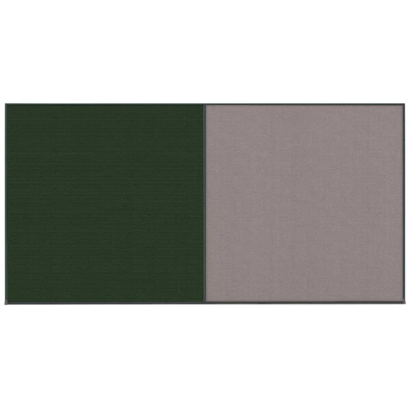 Enclosed Corkboard, 1 Door, 60"x36", 4" Fra